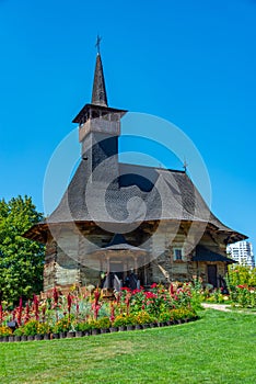 The small church in the Village Museum in Chisinau, Moldova