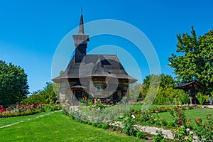 The small church in the Village Museum in Chisinau, Moldova