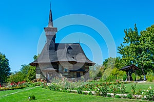 The small church in the Village Museum in Chisinau, Moldova