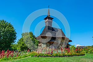 The small church in the Village Museum in Chisinau, Moldova