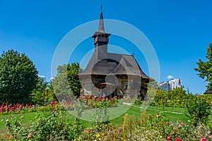 The small church in the Village Museum in Chisinau, Moldova