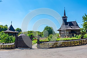 The small church in the Village Museum in Chisinau, Moldova