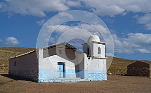 a small church in Viscachania, Salta Province, Argentina