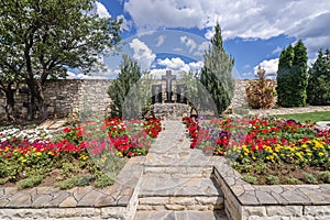 Orheiul Vechi Monastery in Moldova photo