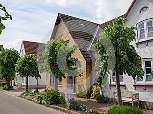 The small city of Arnis in Schleswig-Holstein