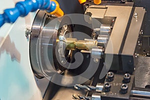 The small CNC lathe multi function for hi-precision