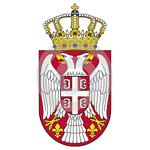 Small coat of arms of Serbia