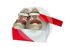 Small color children shoes