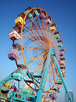 Small Colorful Ferris Wheel