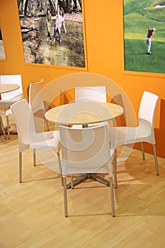 Small comfortable cafeteria