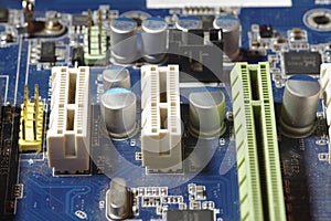 small components personal computer motherboard