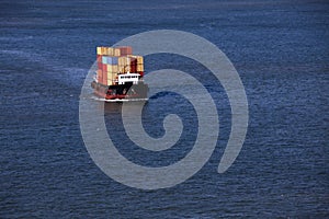 Small container ship