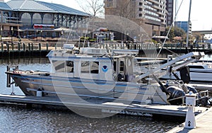 Patrol Boat, Police Costal Cruiser Norfolk, Virginia