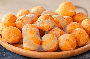 Small cottage cheese doughnuts castgnole