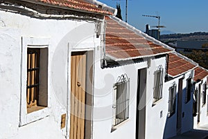 Small cottages, Estepa, Spain. photo