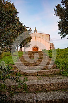 small country church, Sardinia