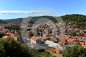 Small Croatian town Blato on island of Korcula, Croatia