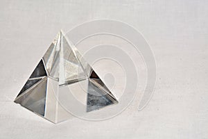 Crystal pyramid