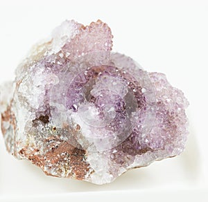 Small crystals of Amethyst on the matrix