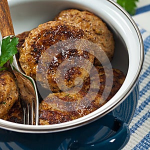 Small Cutlets or Sausage Patties