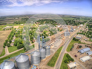 A small dakota town during north dakota