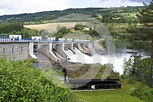 A small dam