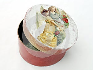 A small decorated box
