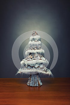 Small decorative christmas tree