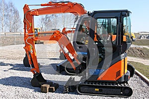 Small digger