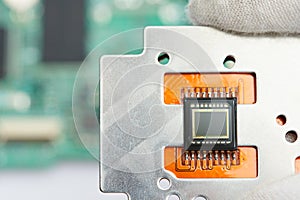 Small digital camera sensor