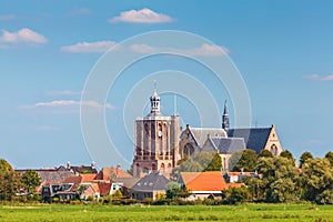 Small Dutch village in the province of Friesland