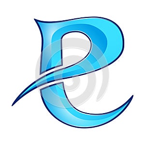 Small E-Letter abstract logo