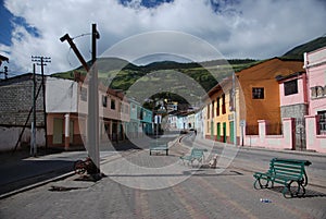 Small Ecuadorian town photo