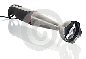 Small electric blender on white