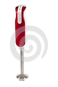 Small electric blender on white