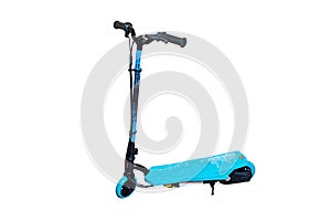 Small electric scooter isolated photo