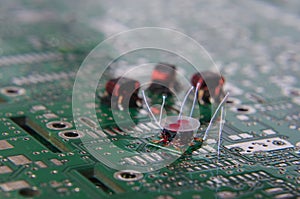 ESD sparks over RF electronics components
