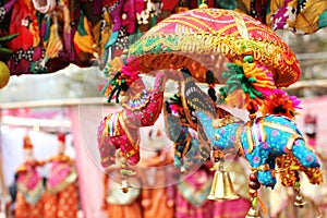 Small elephant toy in dilli haat