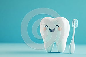 Cute Cloud Character in Soft Sky