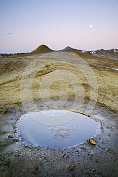 Small eruption in the Mud Volcanoes Reservation