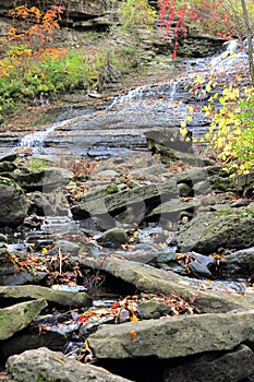 Small Escarpment Cascade & Rocks