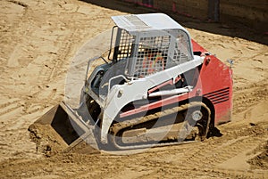 Small excavator or skid loader