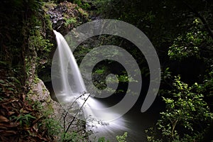 Small falls in Waimoku falls trail