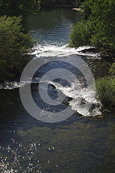 Small fals in rastoke