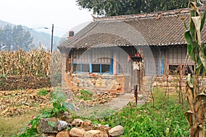 Small farm house in China