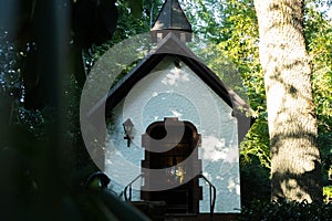 Small Fatima chapel in the woods of Much, Germany