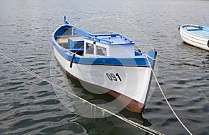 Small fisher boat