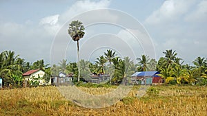 small fisherman village near kampot