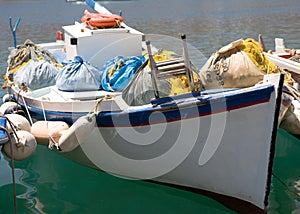 Small fishing boat