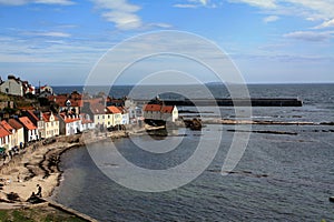 A small fishing village in the North East of Scotland